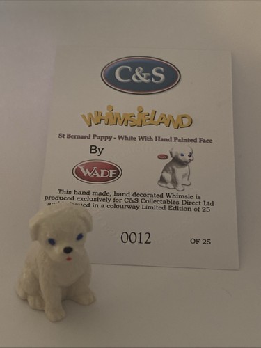 Wade bernard puppy white - wade, st