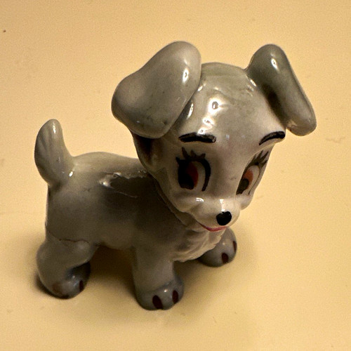 Wade grey white ceramic - wade, dog