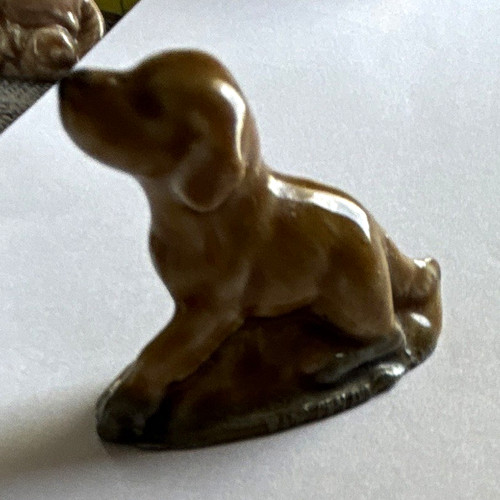 Brown wade retriever - brown, figurine