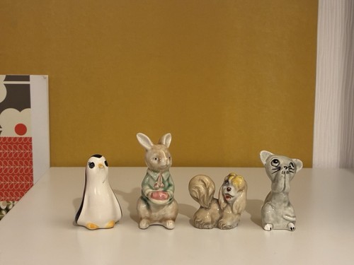 Vtg ceramic ornaments wade - vtg,