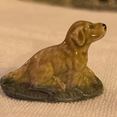 Vintage wade whimsies golden - vintage,
