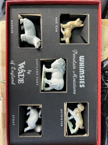Wade whimsies set - set, 1955