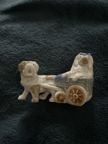 Wade dog pulling cart - wade,