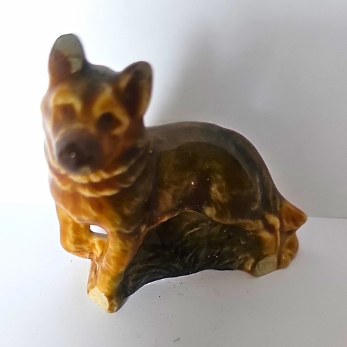 Wade ceramic dog figurine - ceramic,